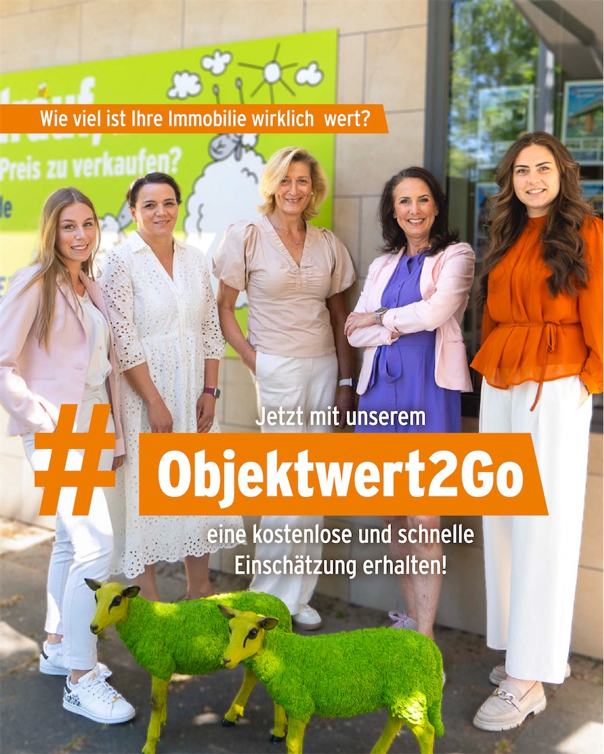 Meta Werbeanzeige der Maklerinnen für ObjektWert2Go